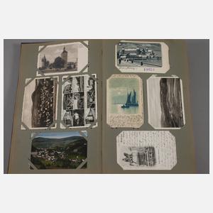 Großes Ansichtskartenalbum Deutschland