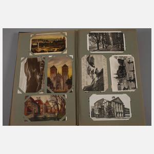 Großes Ansichtskartenalbum Deutschland