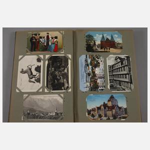 Großes Ansichtskartenalbum Deutschland