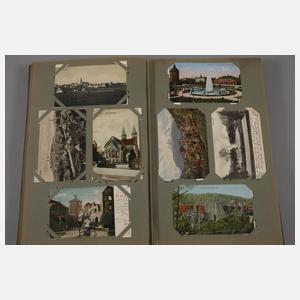 Großes Ansichtskartenalbum Deutschland