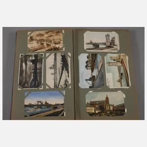 Großes Ansichtskartenalbum Deutschland