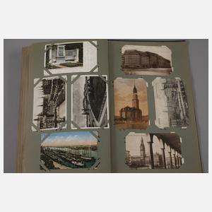 Großes Ansichtskartenalbum Deutschland