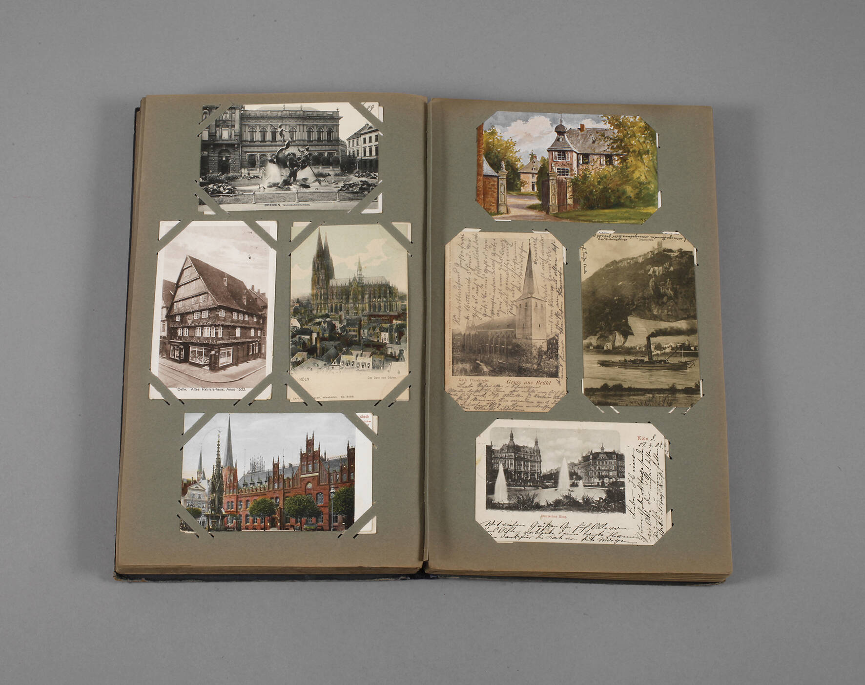 Großes Ansichtskartenalbum Deutschland