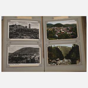 Ansichtskartenalbum Harz