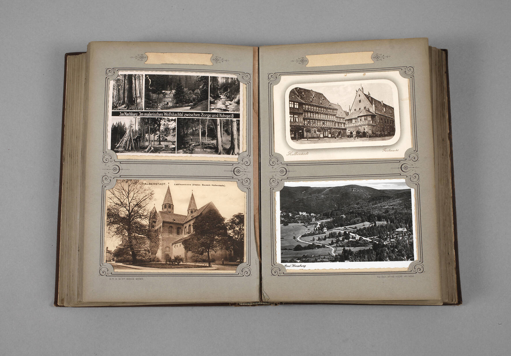 Ansichtskartenalbum Harz