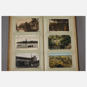 Großes Ansichtskartenalbum Ostdeutschland