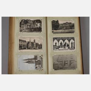 Großes Ansichtskartenalbum Ostdeutschland