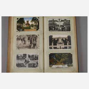 Großes Ansichtskartenalbum Ostdeutschland