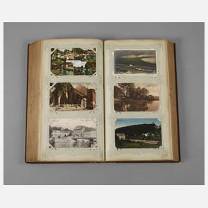 Großes Ansichtskartenalbum Ostdeutschland