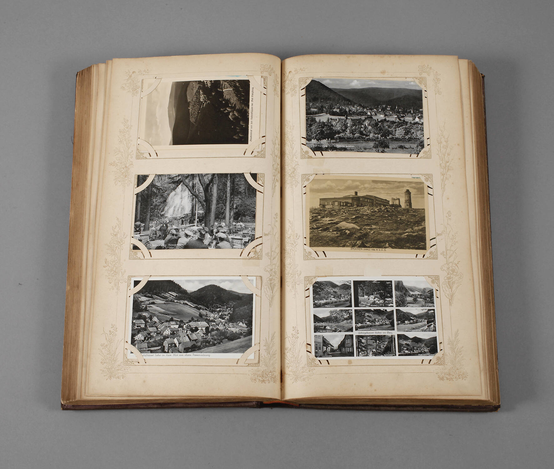 Ansichtskartenalbum Harz