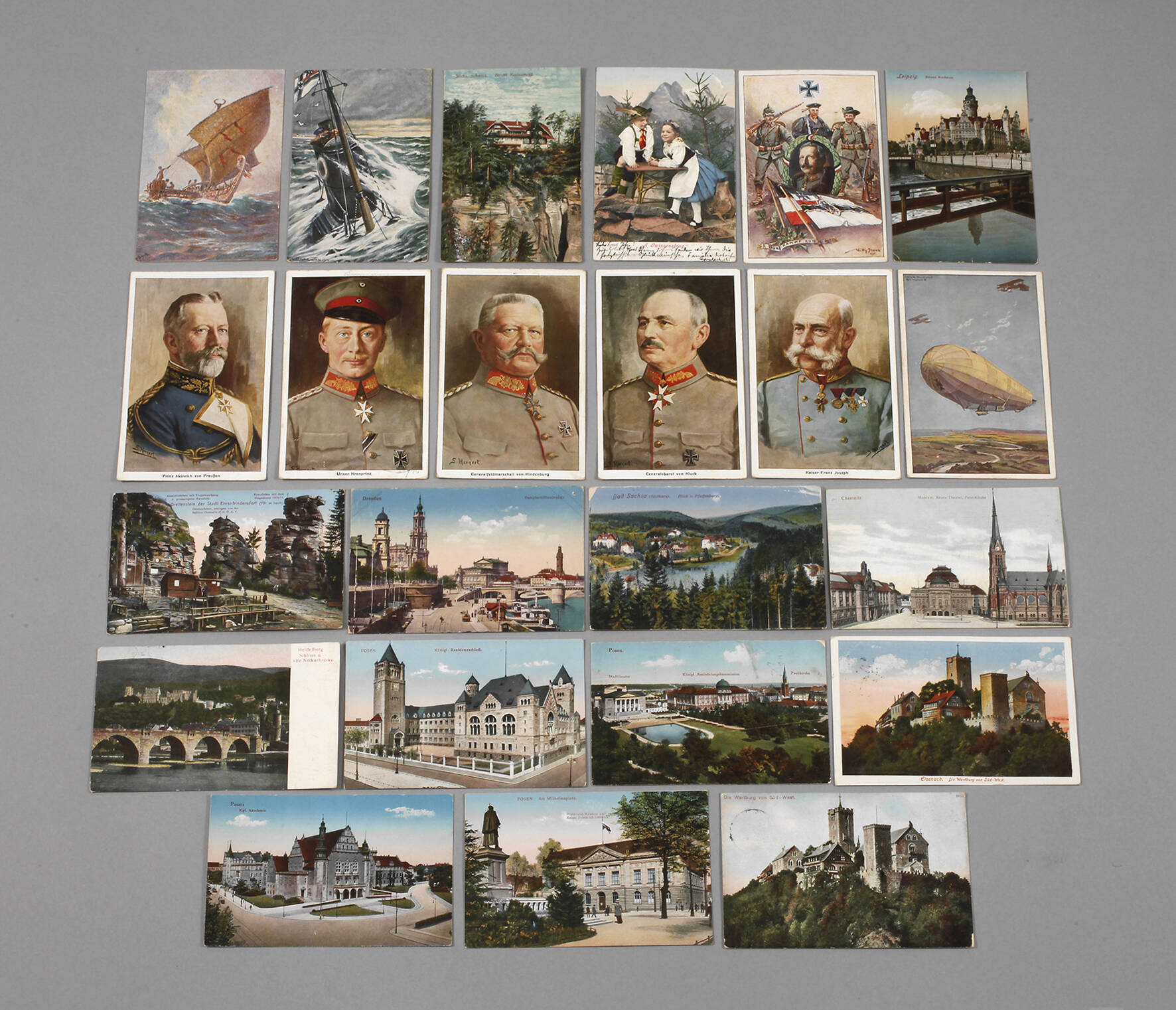 Konvolut Postkarten