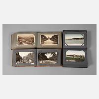 Drei kleine Ansichtskartenalben111