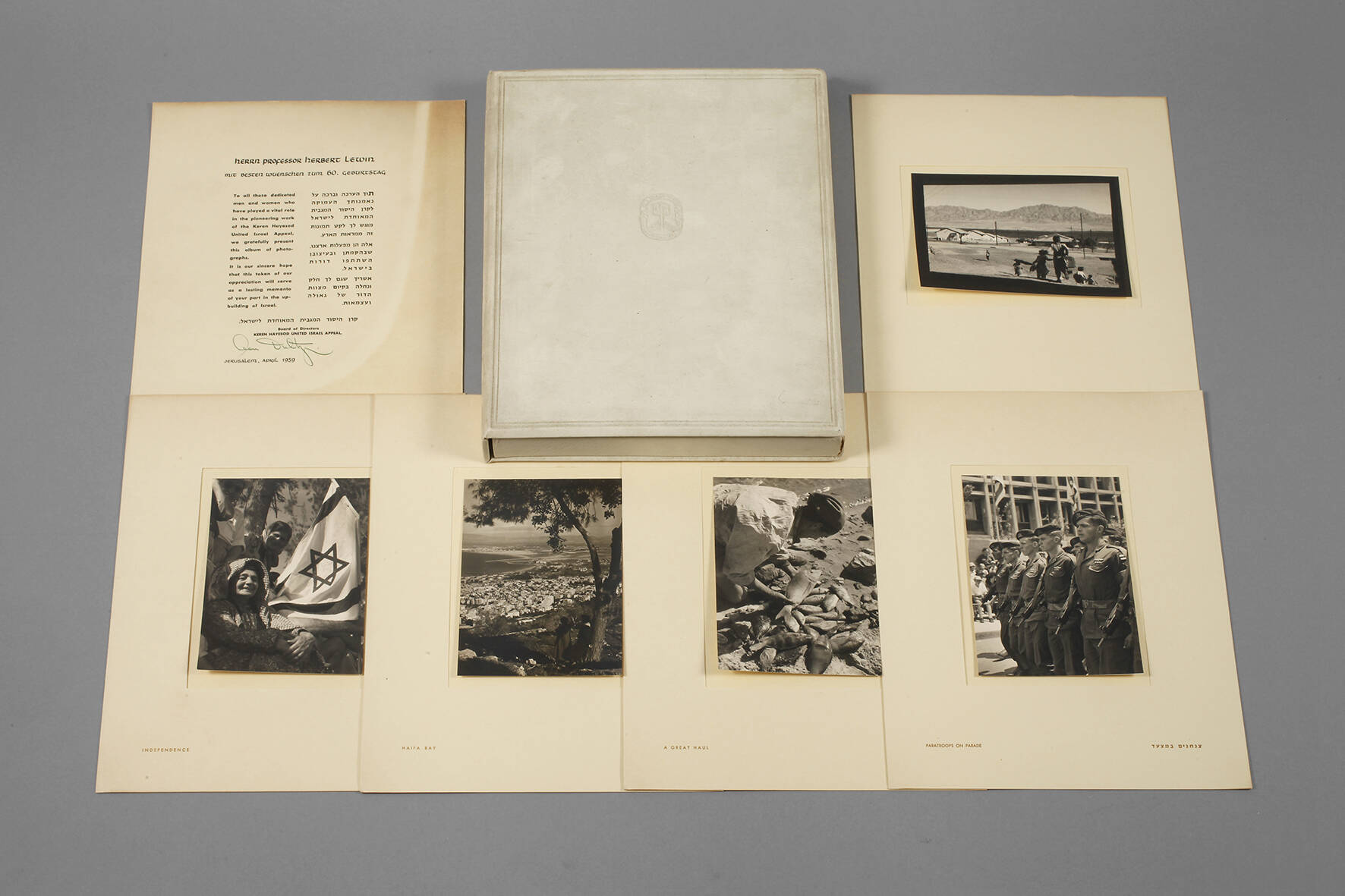 Fotomappe Keren Hayesod Israel