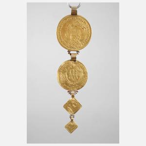 Münz-Chatelaine 18. Jh.