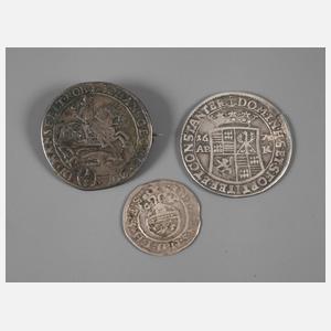 Drei Münzen Mansfeld