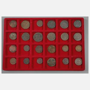 Sammlung Kleinmünzen späte Frühe Neuzeit