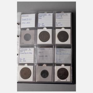 Zwei Münzalben Österreich