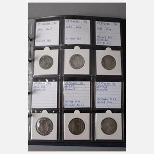 Zwei Münzalben Österreich