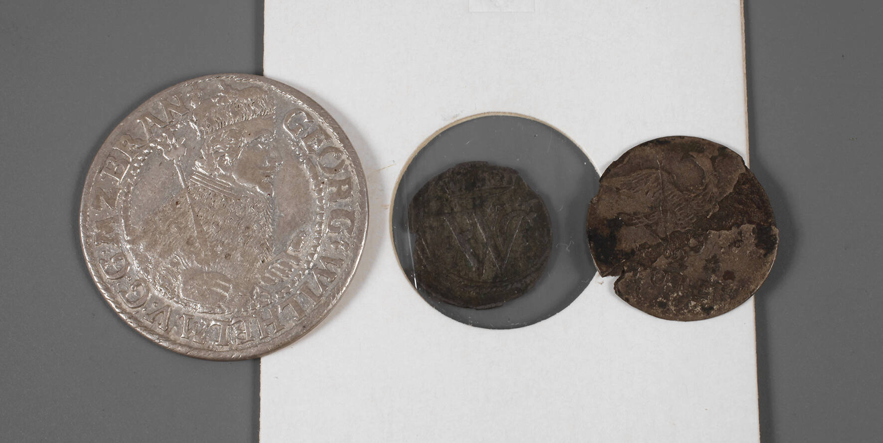 Drei Münzen Brandenburg/Preußen