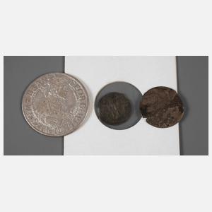 Drei Münzen Brandenburg/Preußen