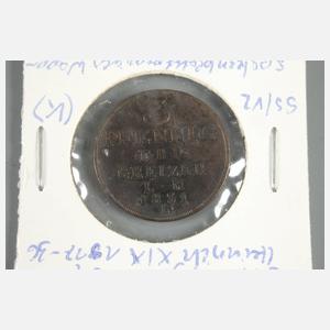 Drei Münzen Sachsen/Thüringen