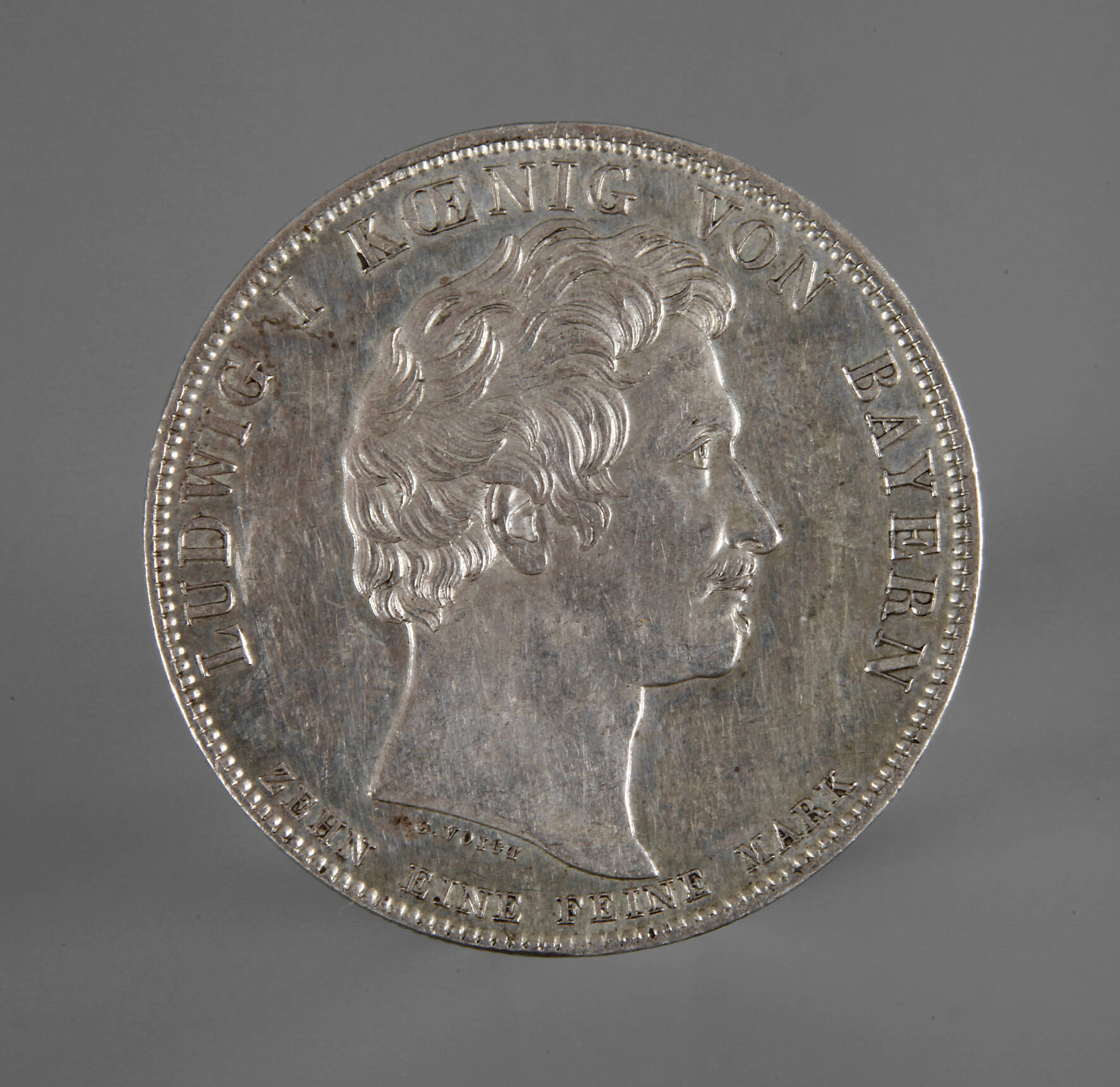 Geschichtstaler Bayern 1827