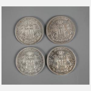 Konvolut 5 Mark Hamburg