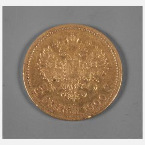 5 Rubel 1900