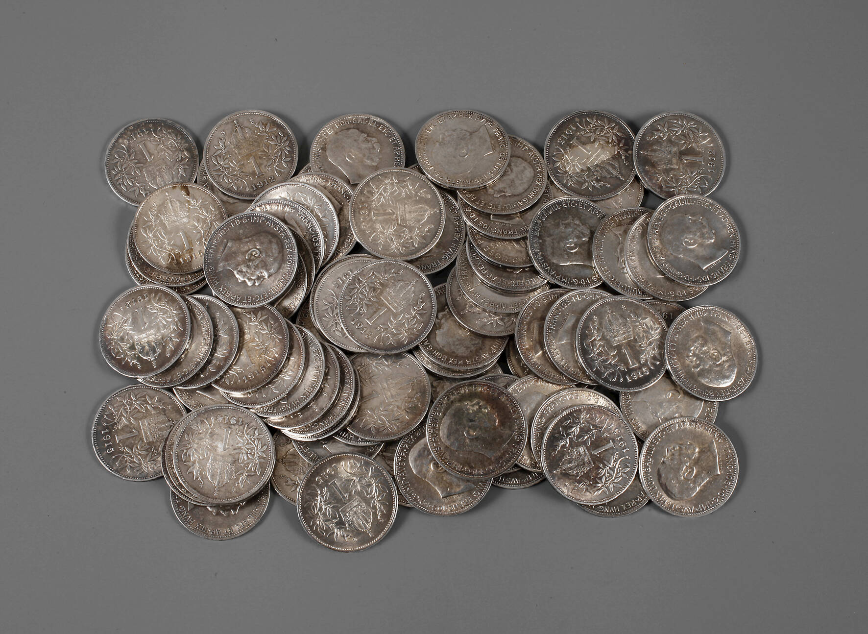 Konvolut 1 Kronen-Stücke Österreich