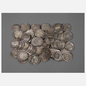 Konvolut 1 Kronen-Stücke Österreich