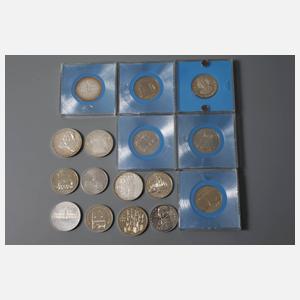 Konvolut Münzen DDR