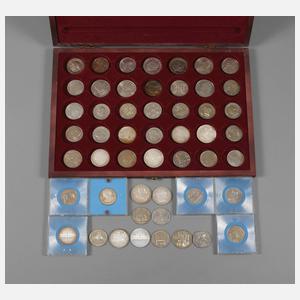 Konvolut Münzen DDR