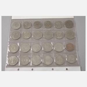 Sammlung DDR Gedenkmünzen