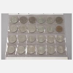 Sammlung DDR Gedenkmünzen