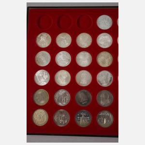 Sammlung 5 DM Gedenkmünzen