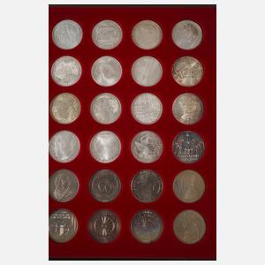 Sammlung 5 DM Gedenkmünzen