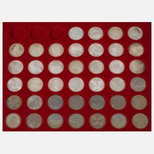 Sammlung 5 DM Gedenkmünzen