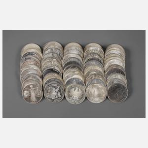 Konvolut 10 DM Gedenkprägungen