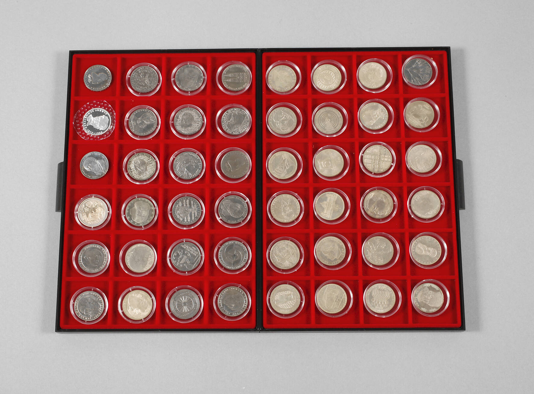 Sammlung 5 DM-Gedenkprägungen