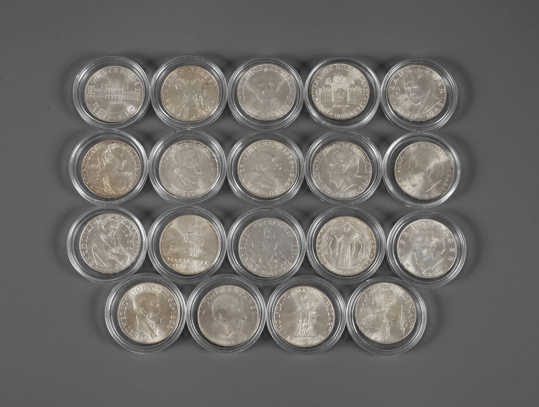 Konvolut 25 Schilling Österreich