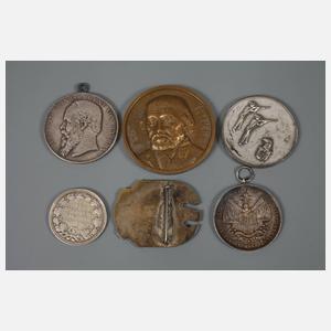 Konvolut Medaillen Turn/Schützen/Sänger