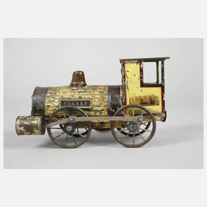 Hess großer Eisenbahn-Bodenläufer "Vulkan"