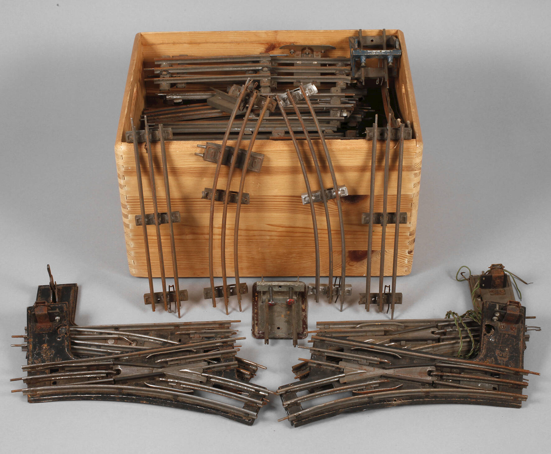 Märklin großes Konvolut Schienen und Weichen