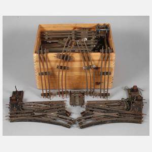 Märklin großes Konvolut Schienen und Weichen