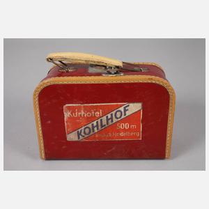 Steiff "Mecki" und "Micki" mit Kinderkoffer