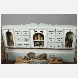 Kaufmannsladen mit Zubehör