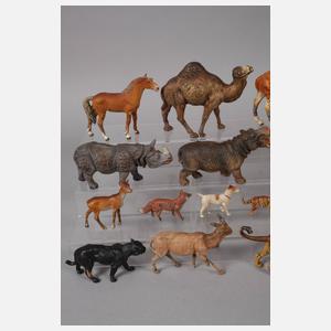 Großes Konvolut Massetiere mit Zubehör