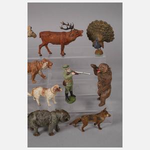 Großes Konvolut Massetiere mit Zubehör