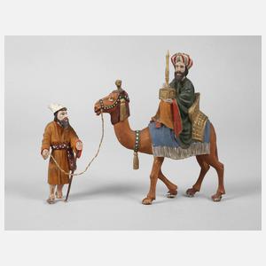 Heiliger König mit Kamelführer