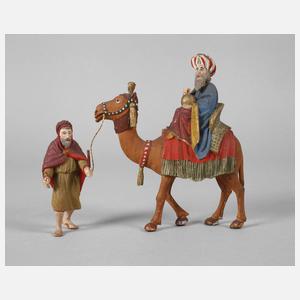 Heiliger König mit Kamelführer